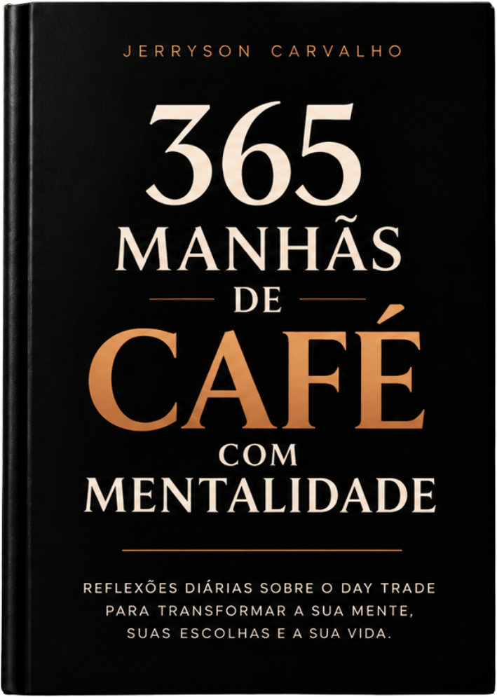 Capa do livro 365 Manhãs de Café com Mentalidade, de Jerryson Carvalho